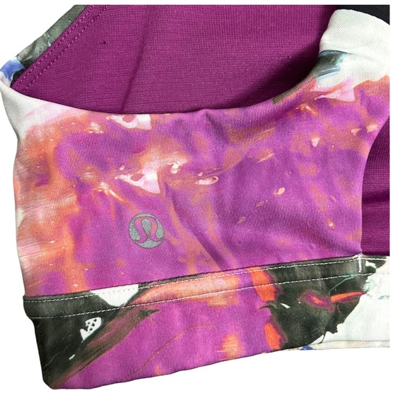 Lululemon Adjustable Cross Back All Sports Bra in Pigment Wave Multi - Picture 5 of 5